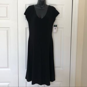 NWT Lauren Ralph Lauren little black dress